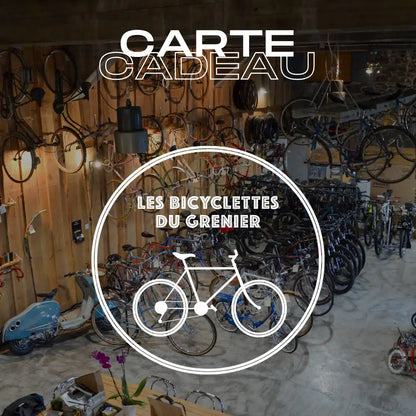 carte cadeau magasin de vélos anciens en auvergne proche de clermont-ferrand